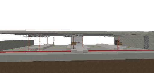 Entrada de base militar colombiana, del juego de roblox ENC