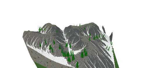 снежный мир