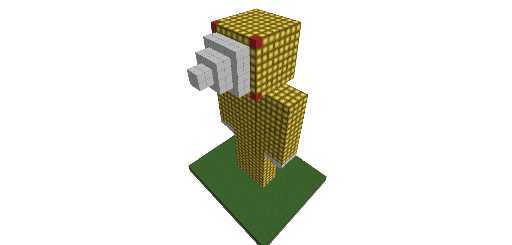 Giant Robot Drill Machine