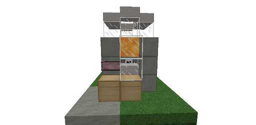 granja de pollo cosinado