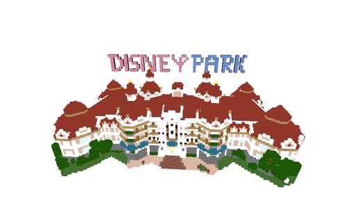 Disney park castle
