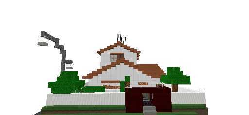 Nobita house+red Stone