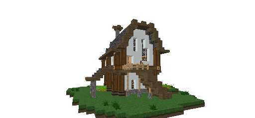 Medieval simple house