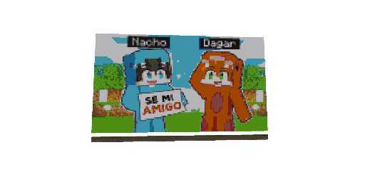 Pixel Art de dagar y nacho