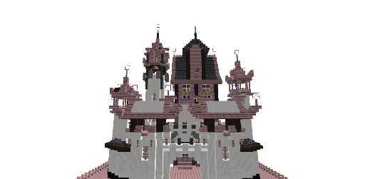 Pink and White Castle