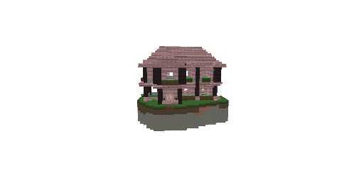 Casa Medieval (para bioma de cerejeira)