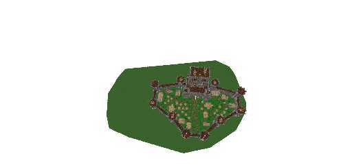 Medieval Villagers Castle