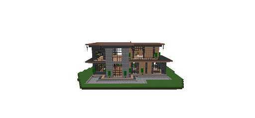 Wooden Modren Mansion