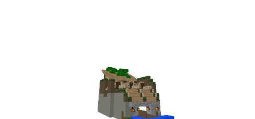 Дом рыбака с пирсом