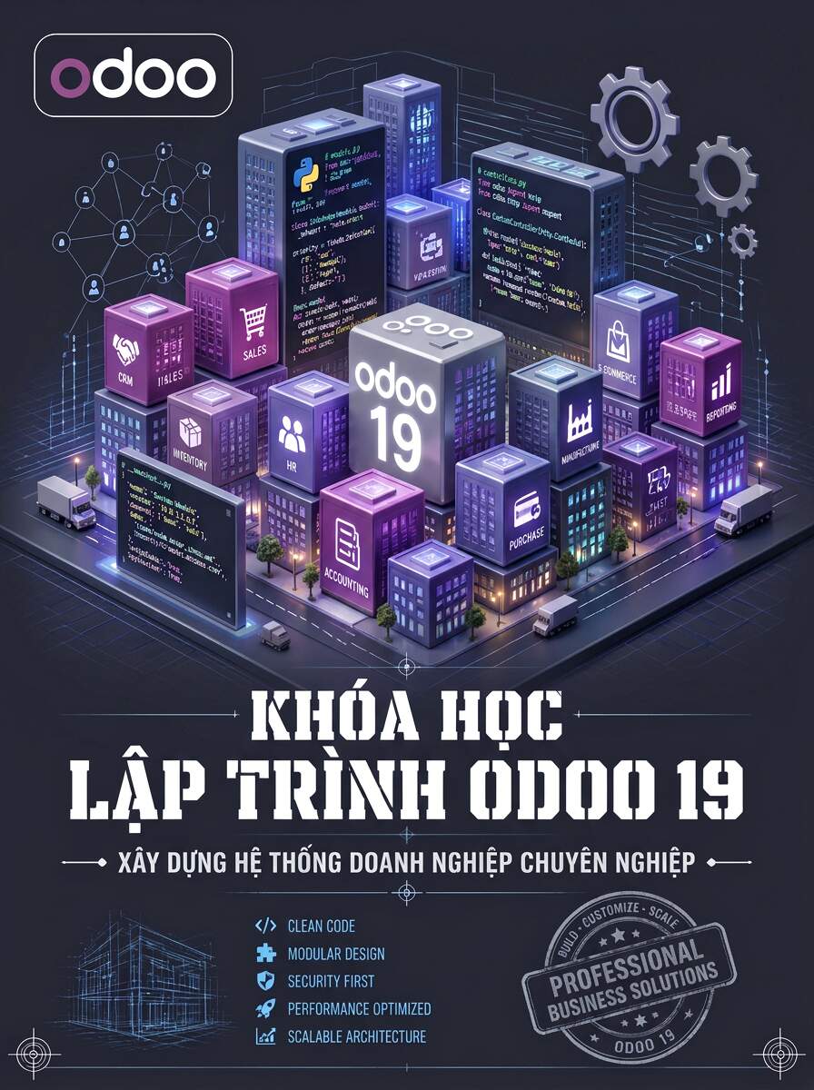 Khoá học lập trình Odoo 19 (2026)