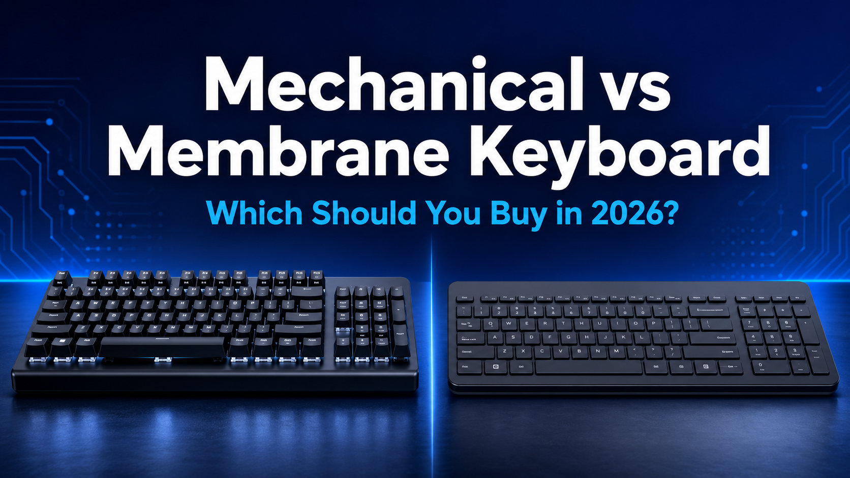 Mechanical vs Membrane Keyboard: Which Should you Buy in 2026?