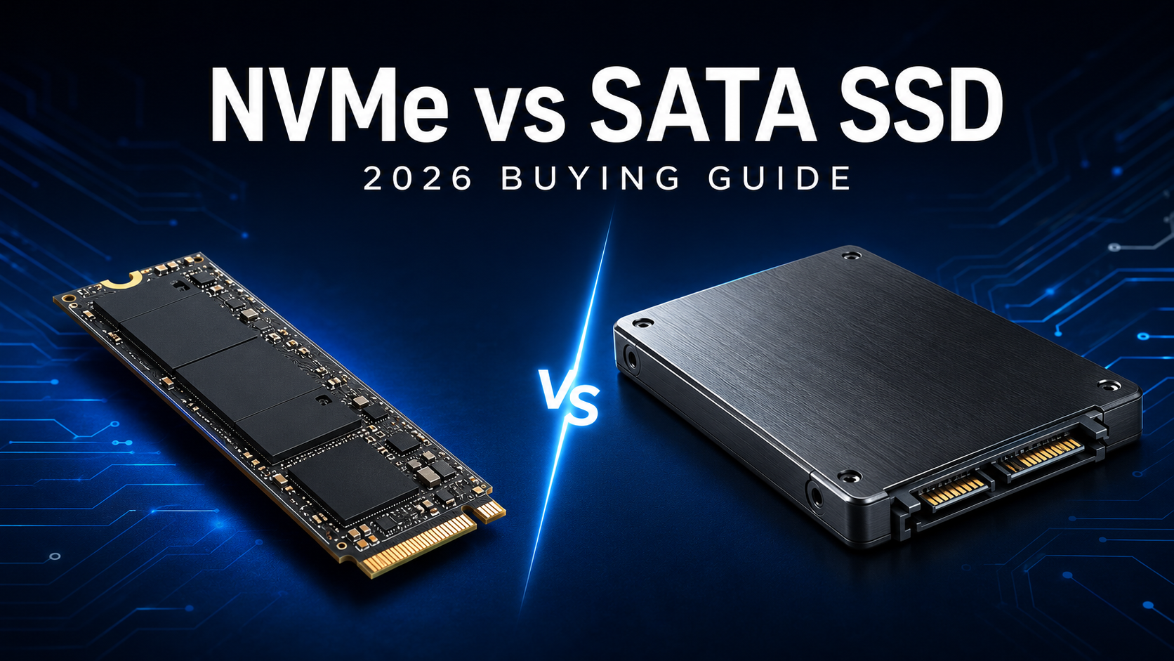 NVMe vs SATA SSD: Which One Should You Buy in 2026?