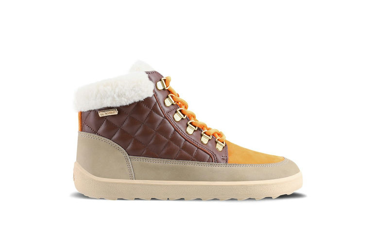 Barefoot Boots Be Lenka Olivia - Taupe Dark Brown Orange