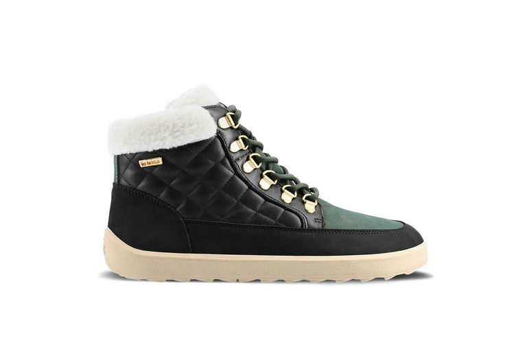 Black & Dark Green