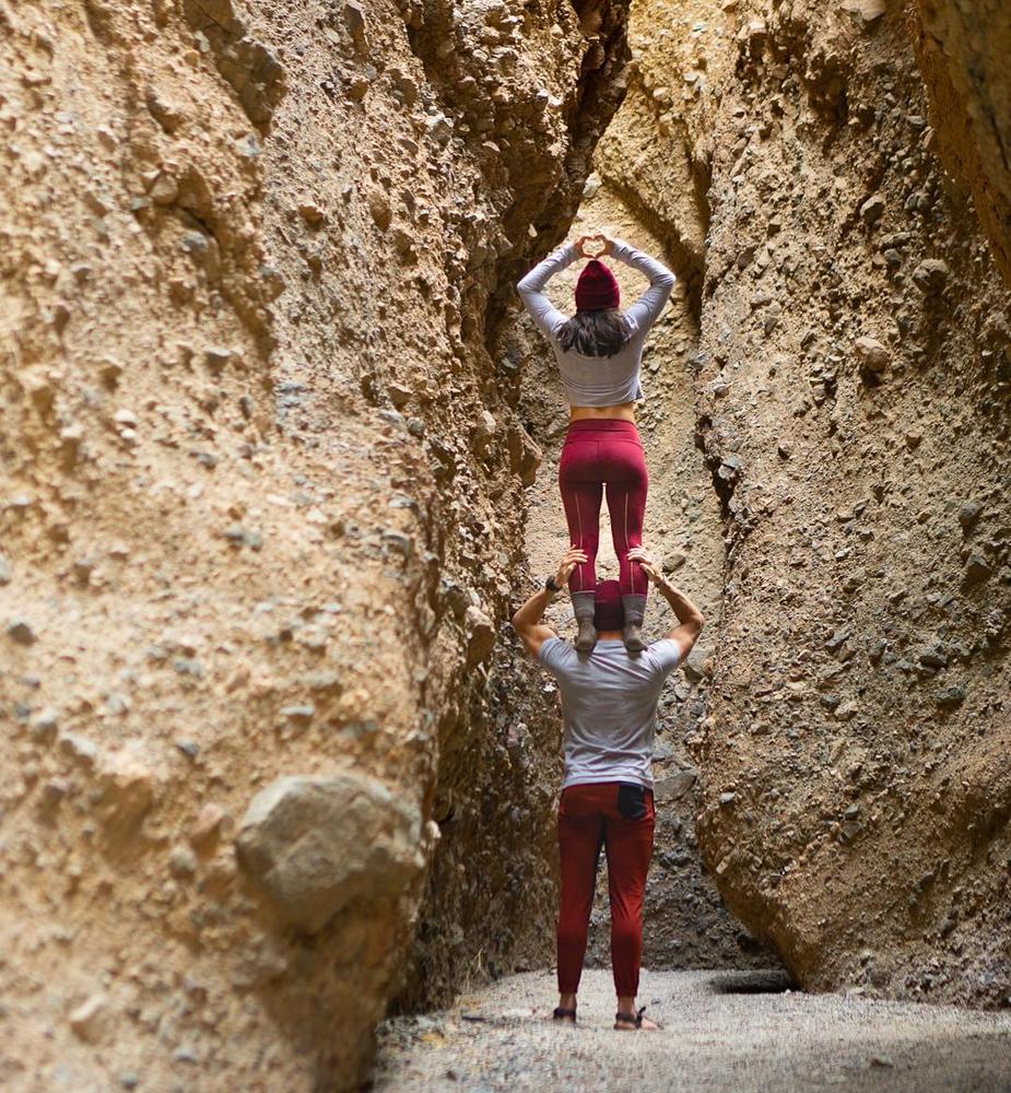 A man and woman wearing Xero Z-Treks Barefoot Sandals