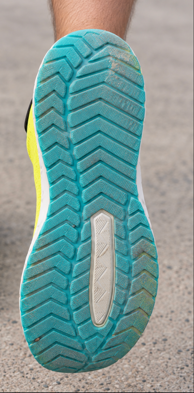 ZENSPEED Lite outsole after use