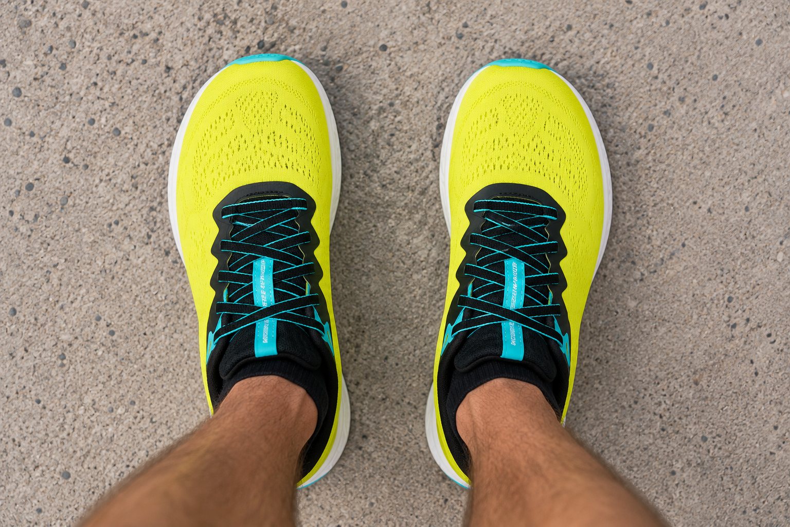 Top-down view of the Citrus Lems ZENSPEED Lite on foot