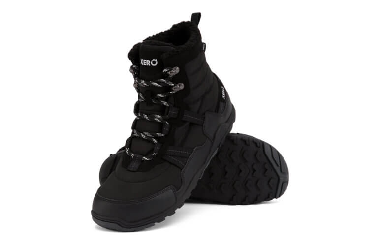 A pair of Xero Alpine barefoot shoes