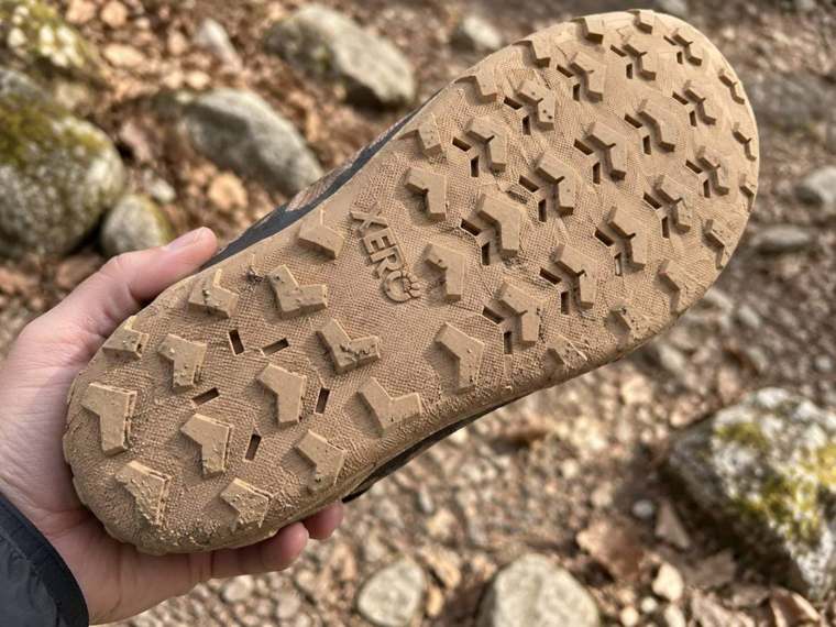 Adam’s Mesa Summit outsole after real trail use