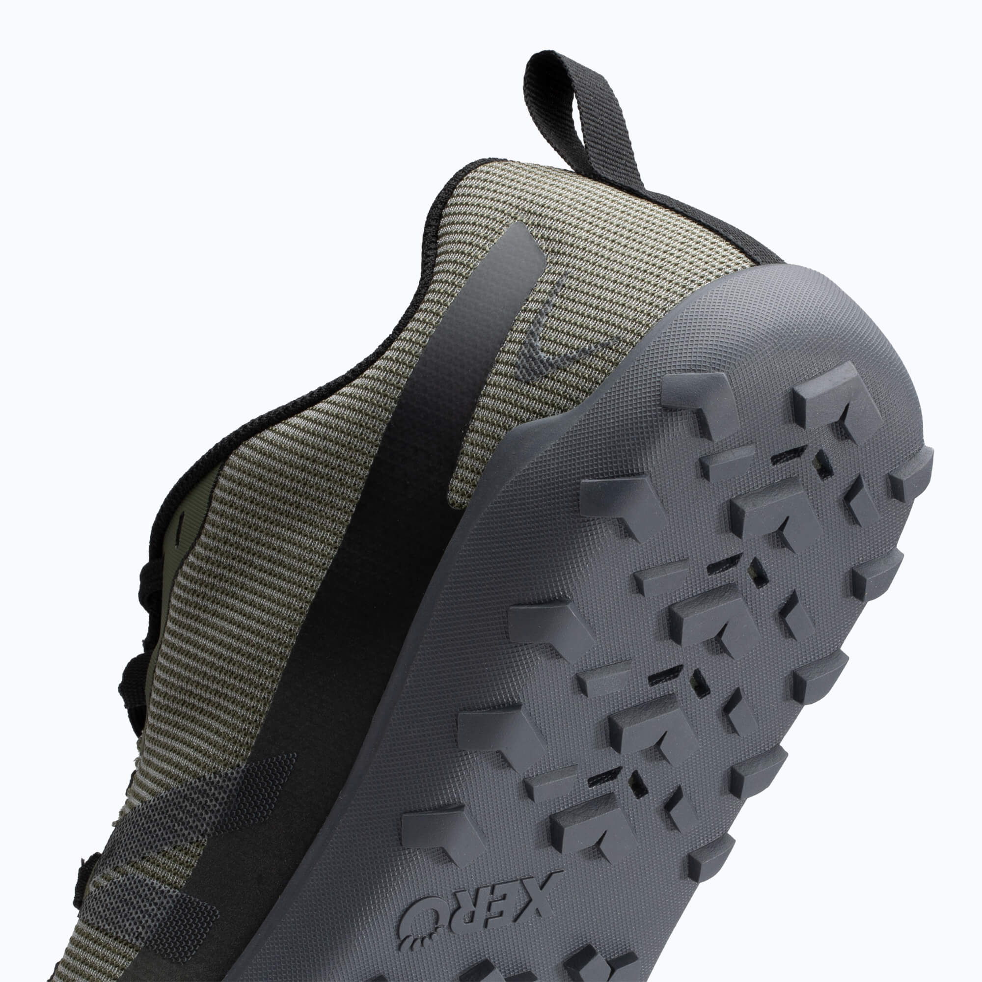 Xero Shoes Mesa Summit heel and collar detail