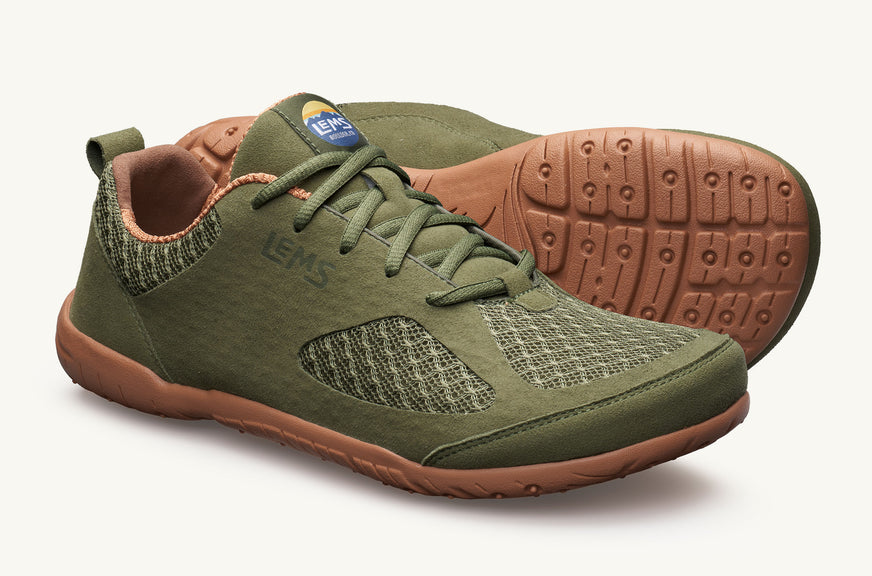 A pair of primal 2 barefoot shoes