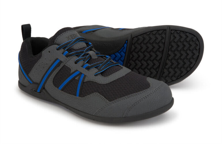 A pair of Xero Prio barefoot shoes