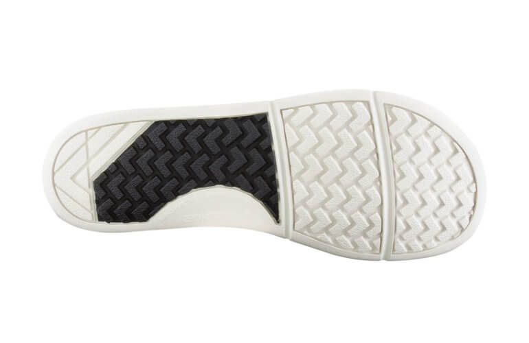 White Xero Prio barefoot shoe sole