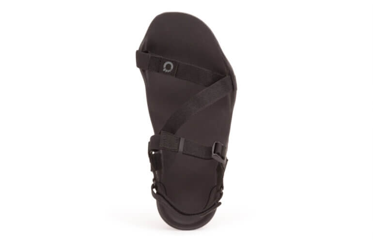 Xer Z-treks barefoot shoe top view