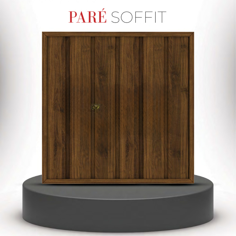 PARE Soffit Panel | Walnut | 13 feet
