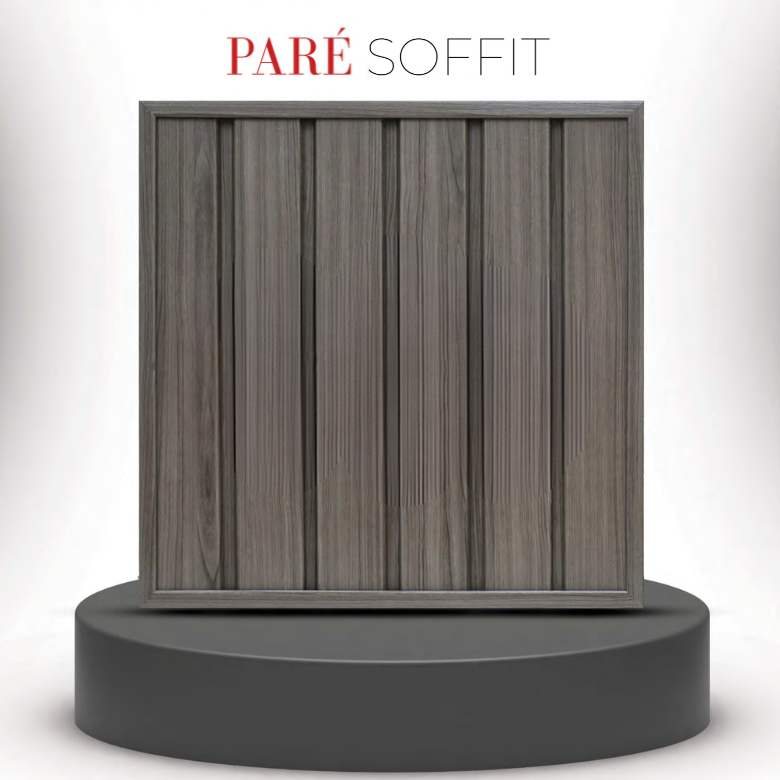 PARE Soffit Panel | Ash Wood Grey | 13 feet