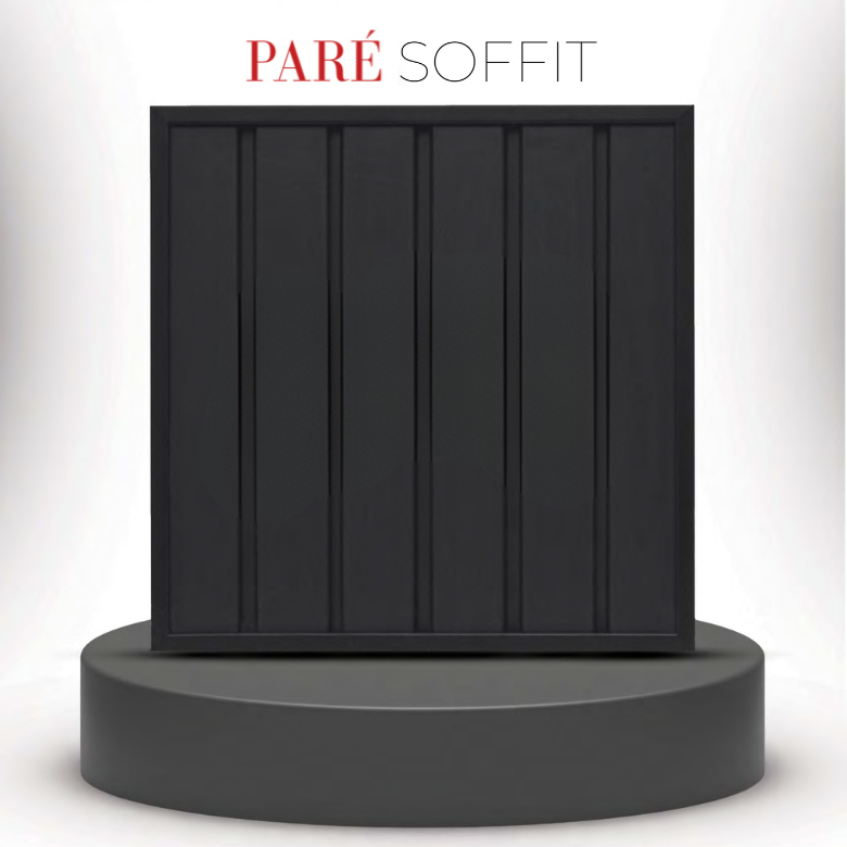 PARE Soffit Panel | Graphite | 13 feet