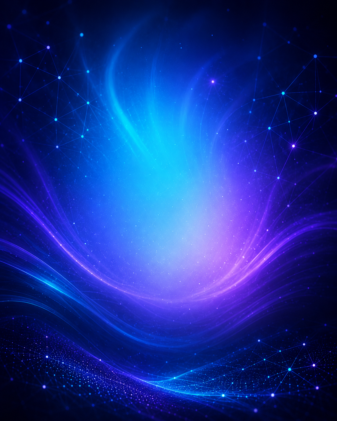 Fondo abstracto de luz y partículas