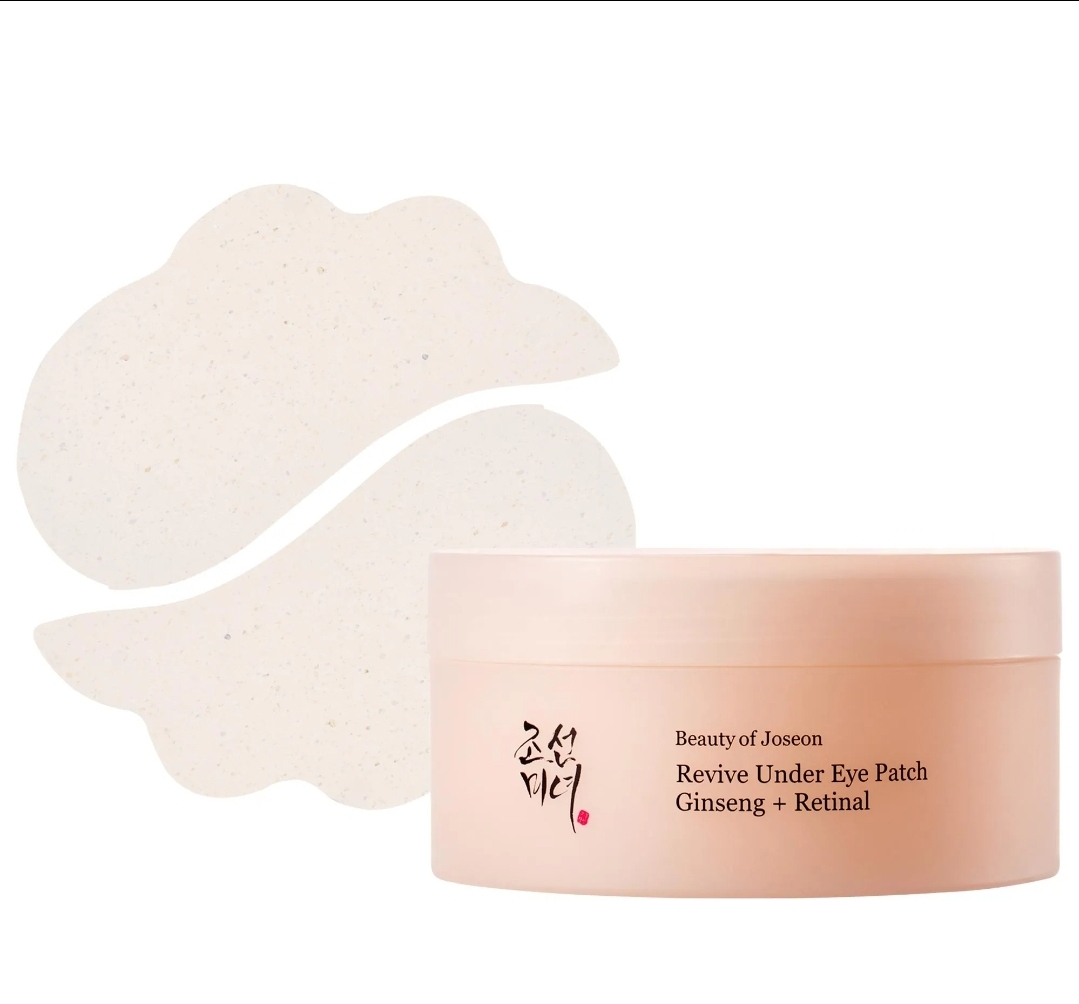 Belleza de Joseon – Revivir el parche bajo el ojo Ginseng + Retinal, 60 parches