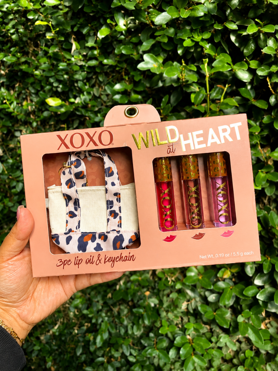 Set de brillos labiales marca XOXO