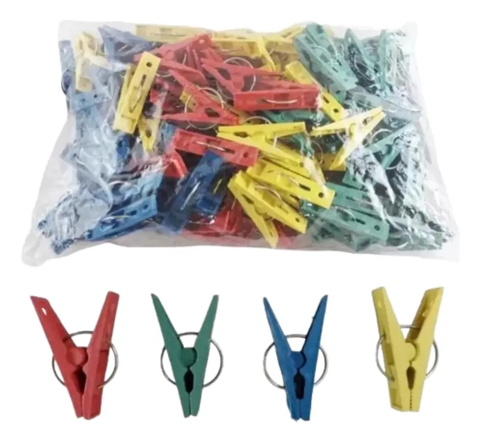 pinza para ropa 100pzs