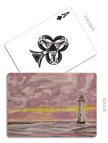 01434 – (FRACTIONALIZED – 54 PLAYING CARDS)