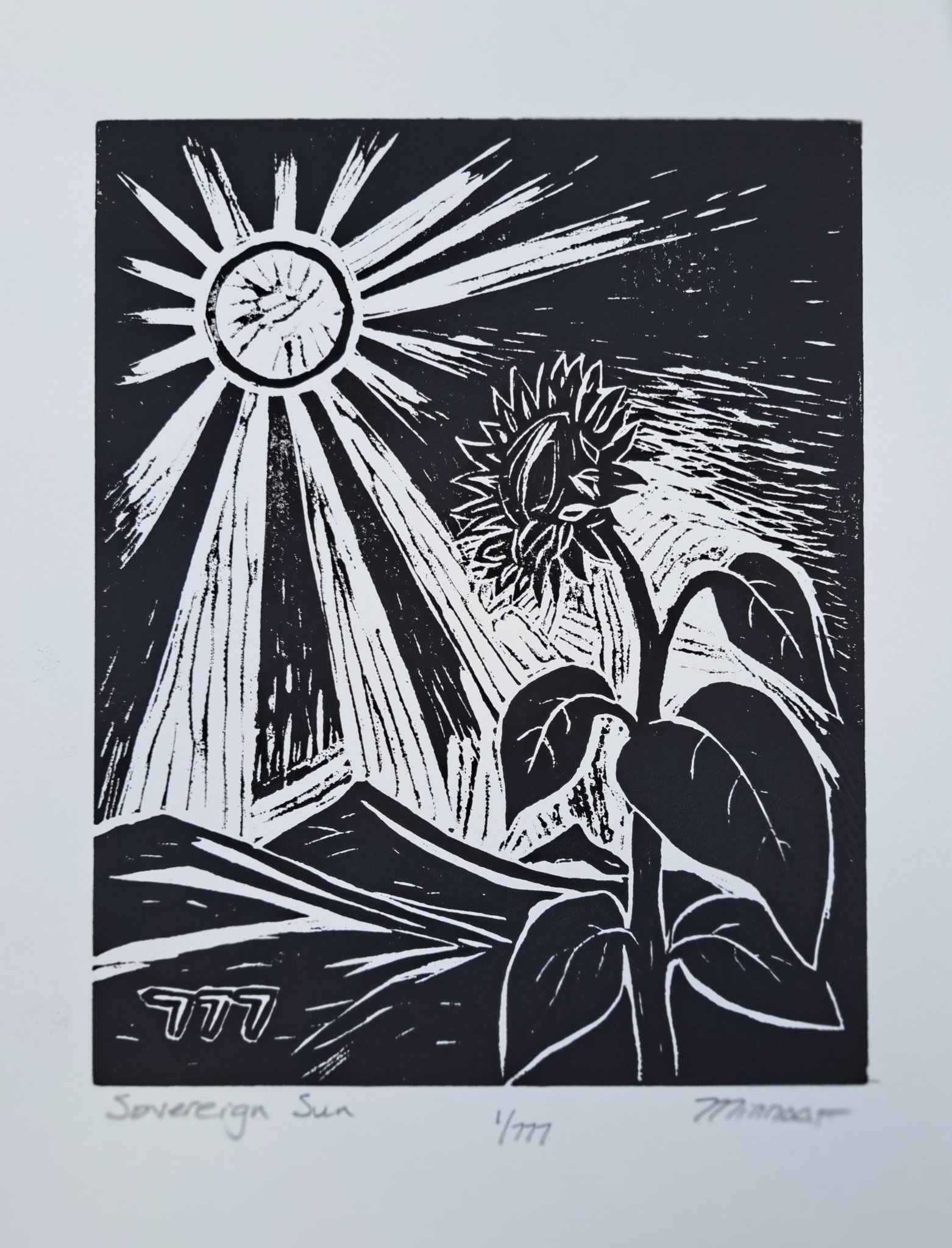 Treasury Edition Linocut Impression (10 SV)