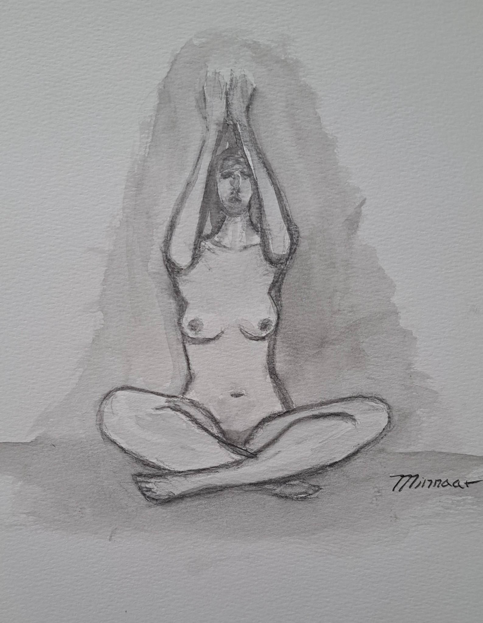 Lady Minnaar Painting