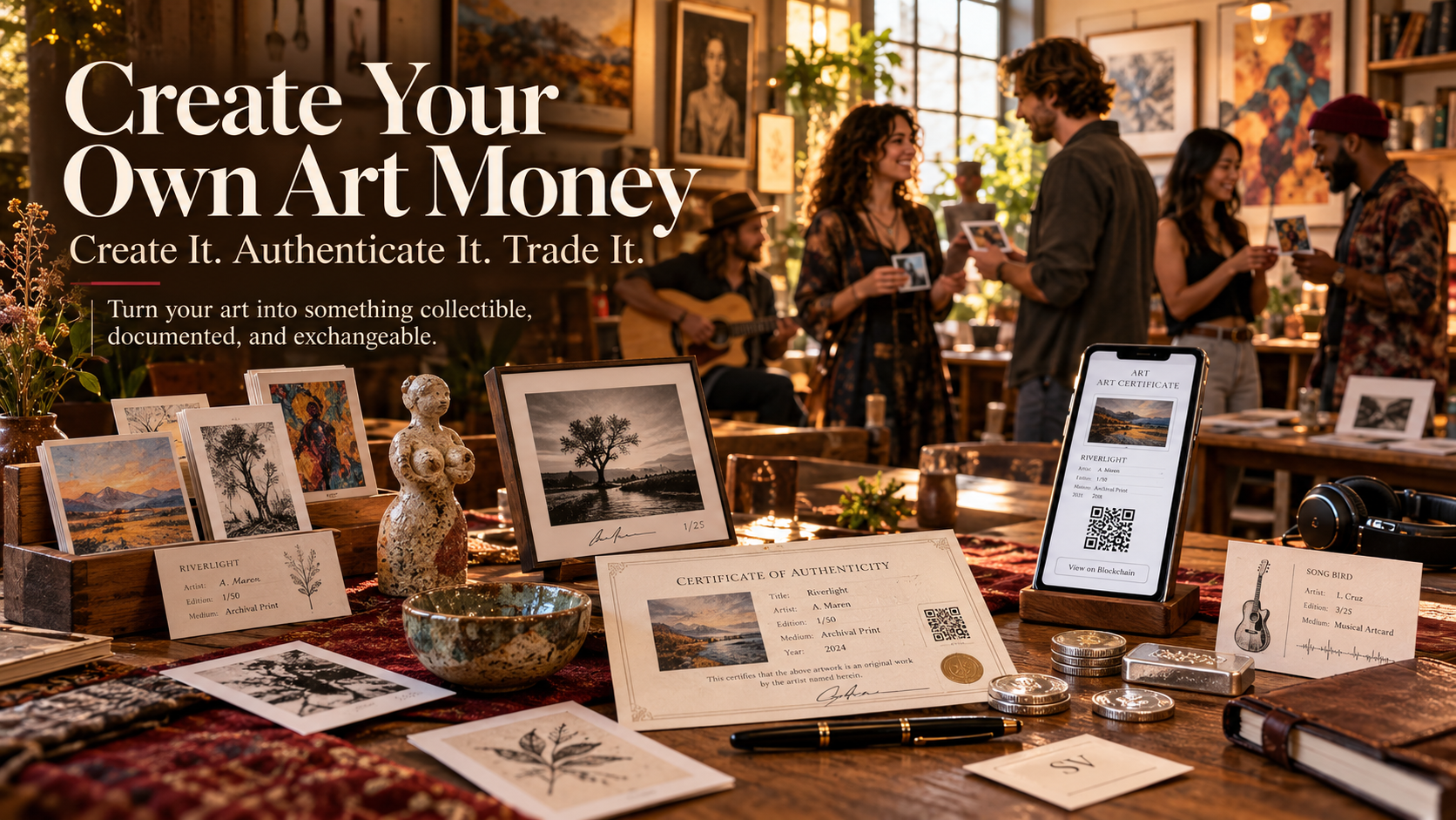 Make Your Own Art Money
