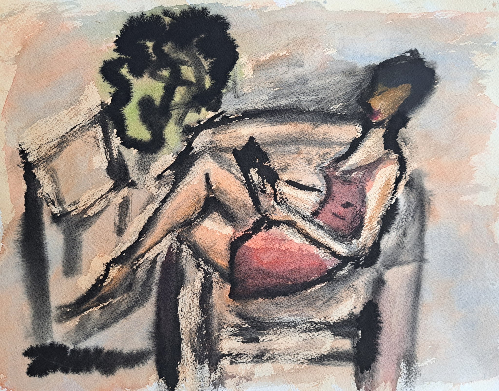 Lady Minnaar Painting