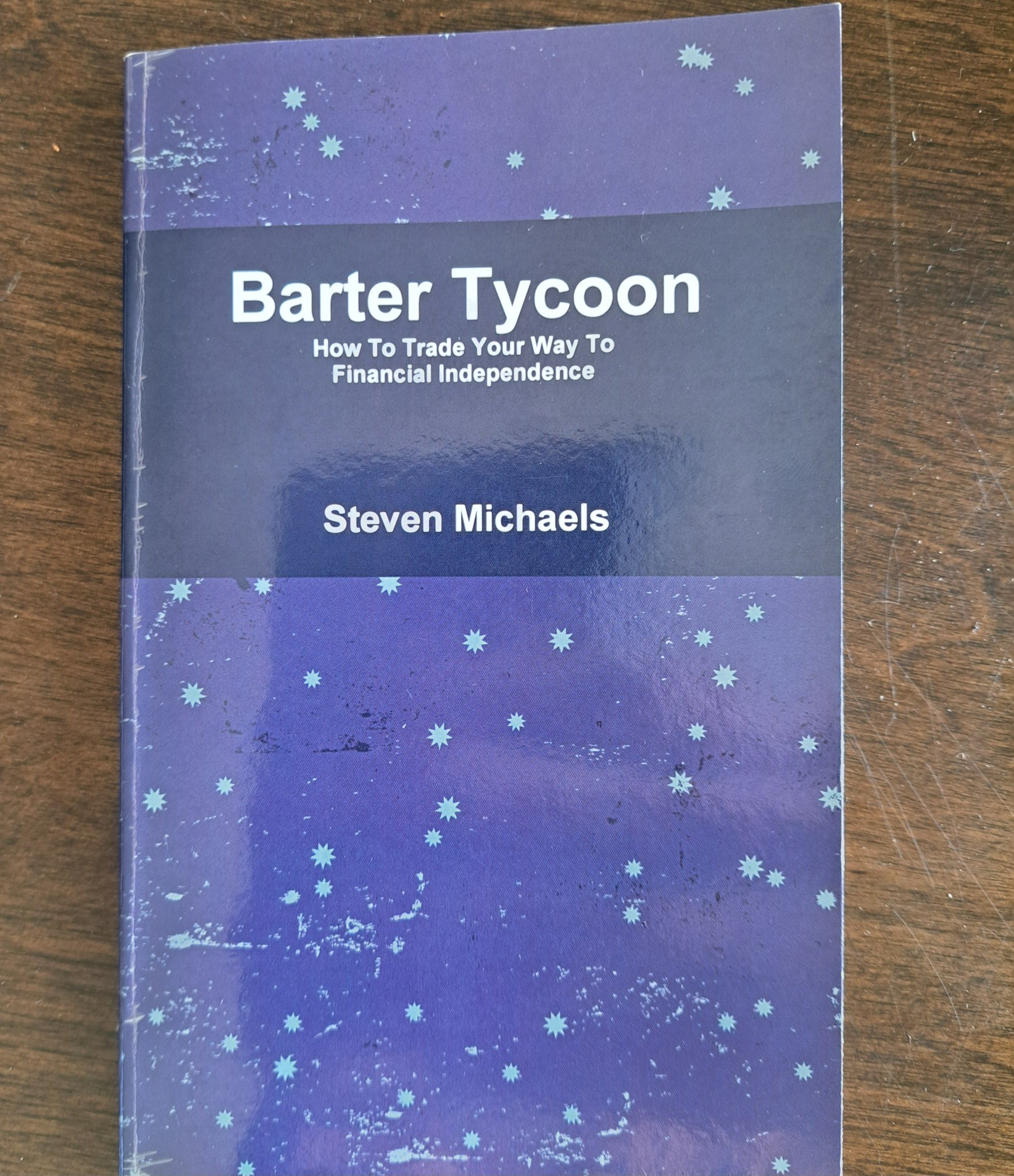 Barter Tycoon - book, signed copy