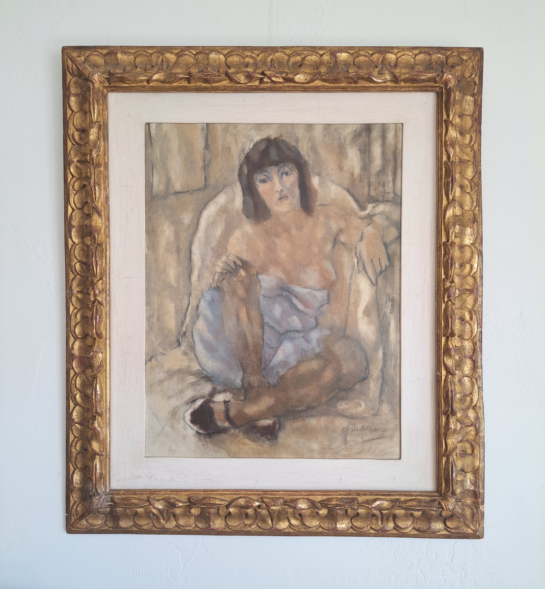 Original painting by Jules Pascin