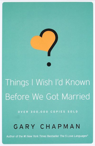 Book summary for Things I Wish I’d Known Before We Got Married