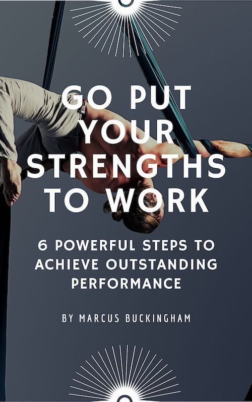 book summary - Go Put Your Strengths to Work by Marcus Buckingham