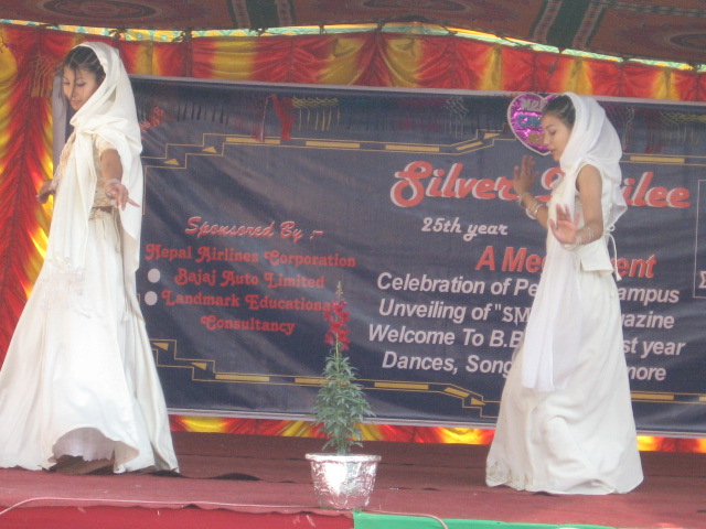 A vibrant dance performance by students.