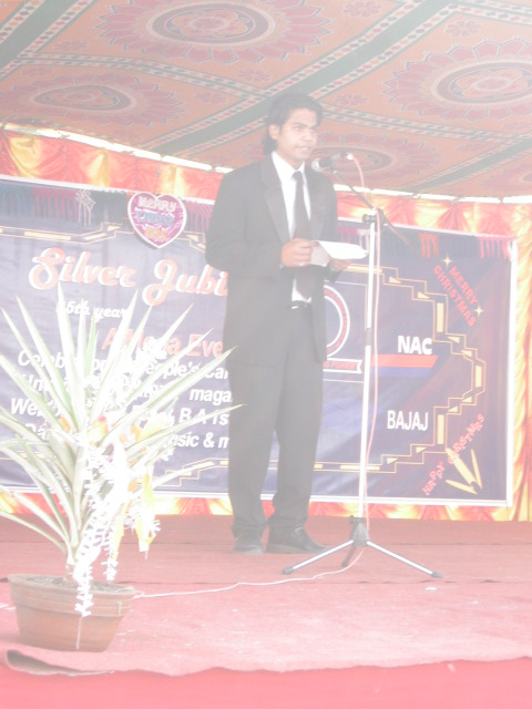 Welcome speech by Event Manager Rikesh Karna.