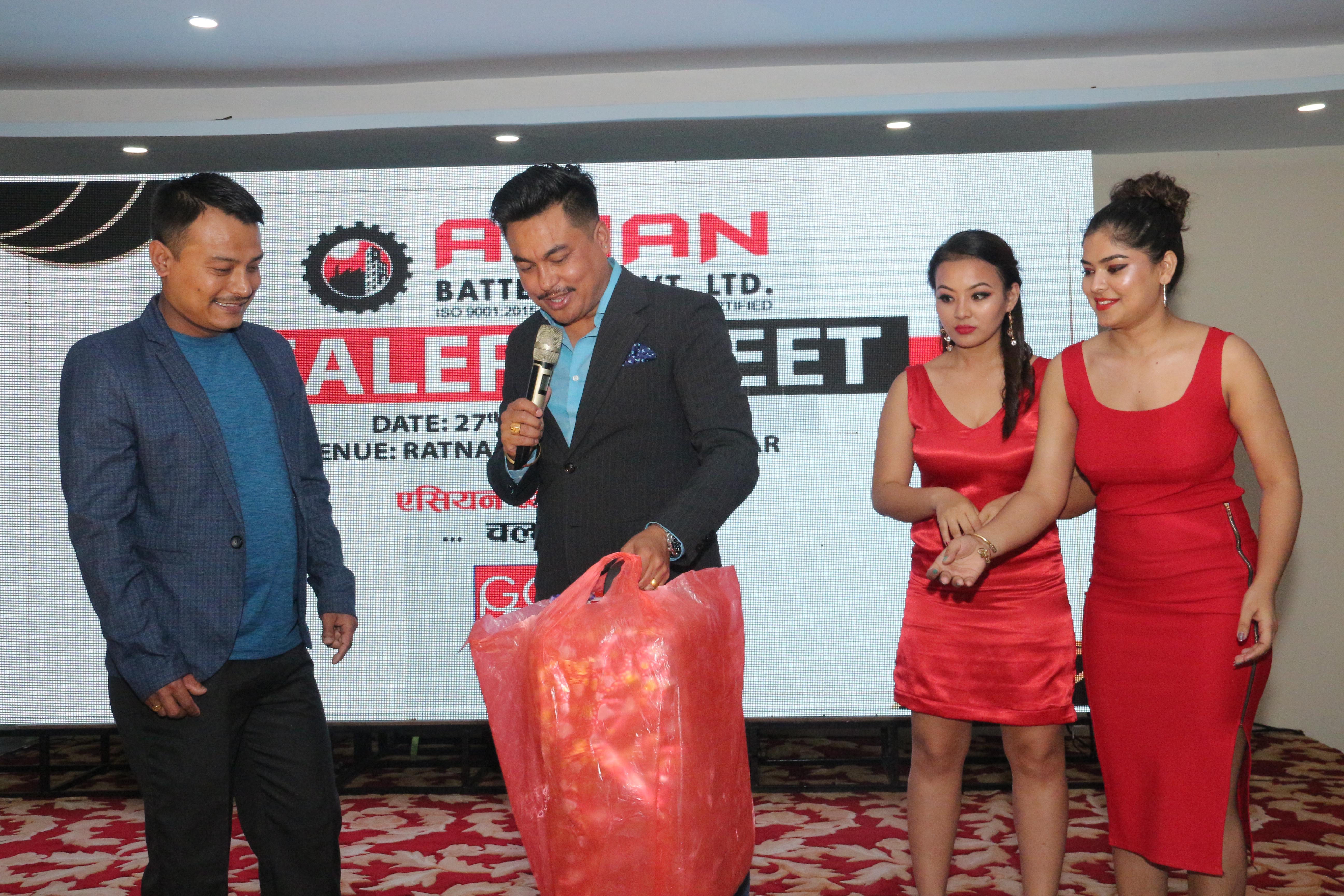 Asian Battery Dealer Meet with celebrity guest