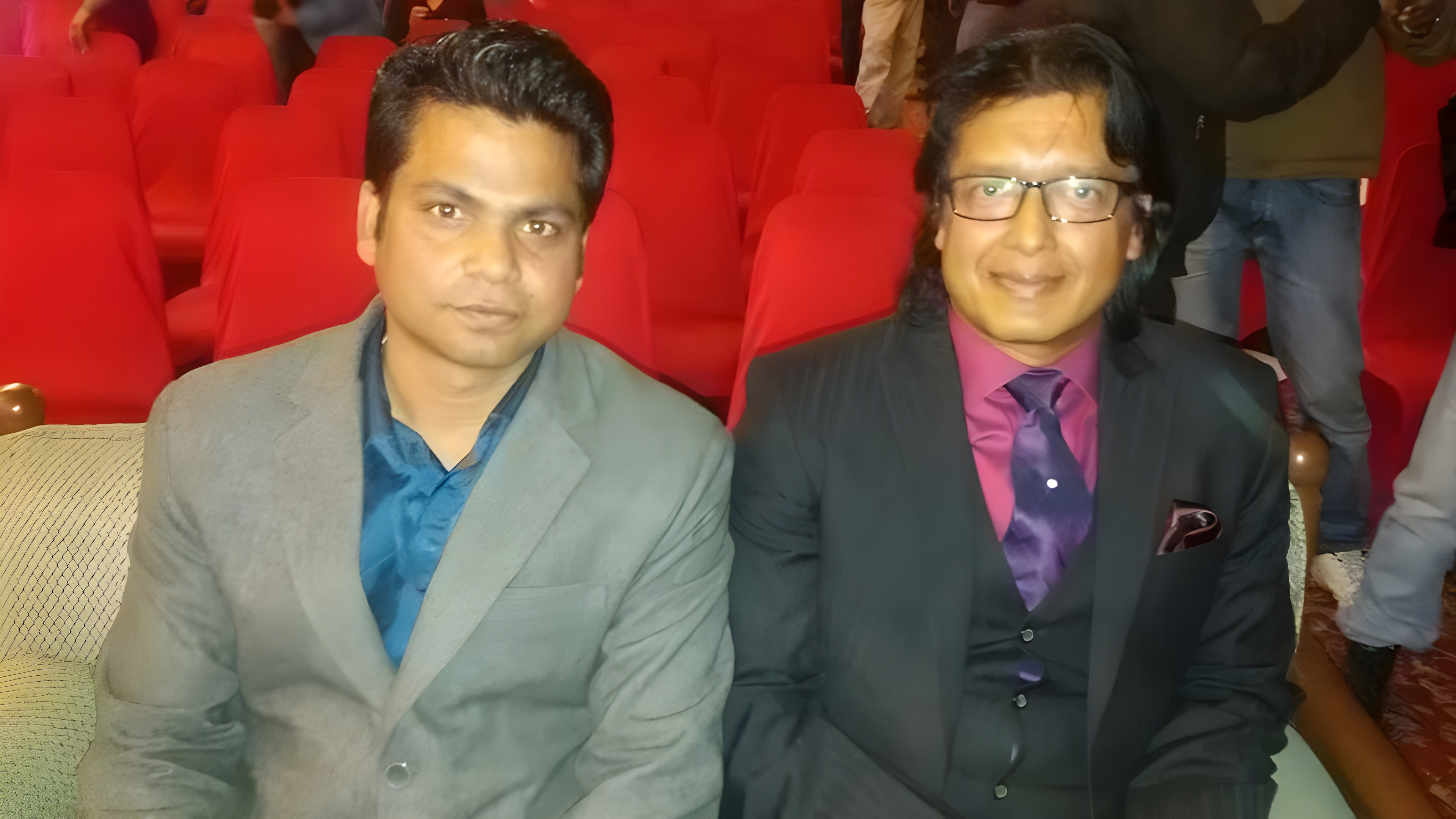 Event Manager Rikesh Karna & Guest Celebrity Actor Rajesh Hamal in one frame