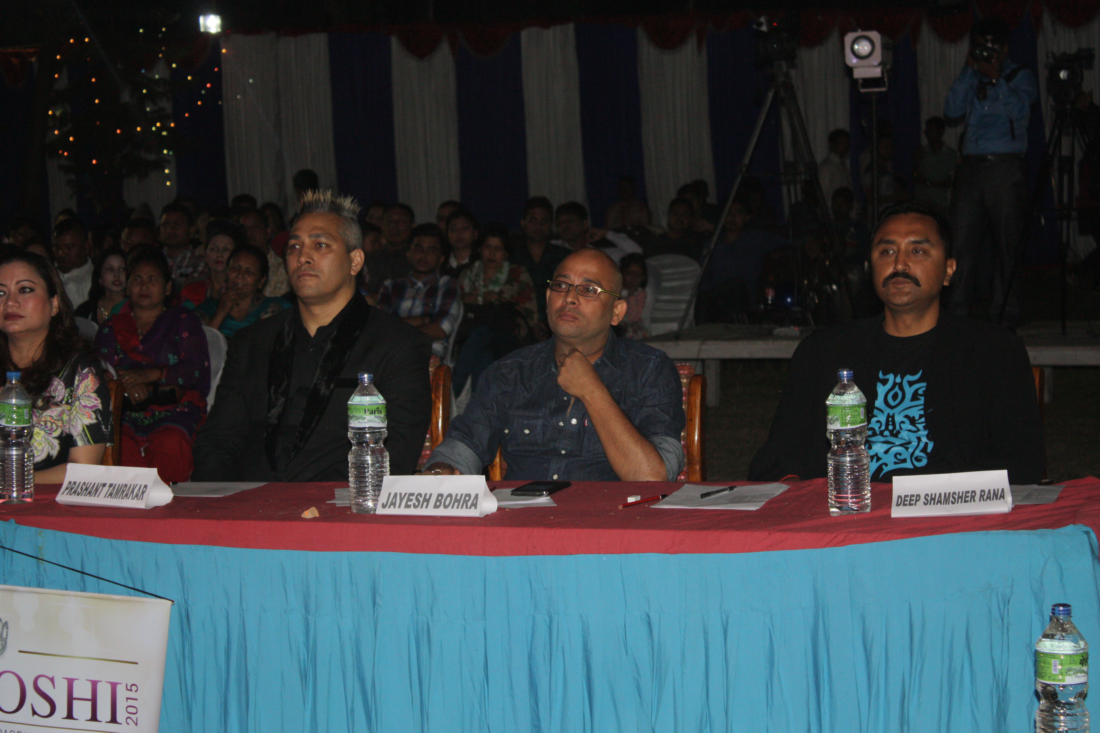 Judge Prashant Tamarakar on the judge panel.