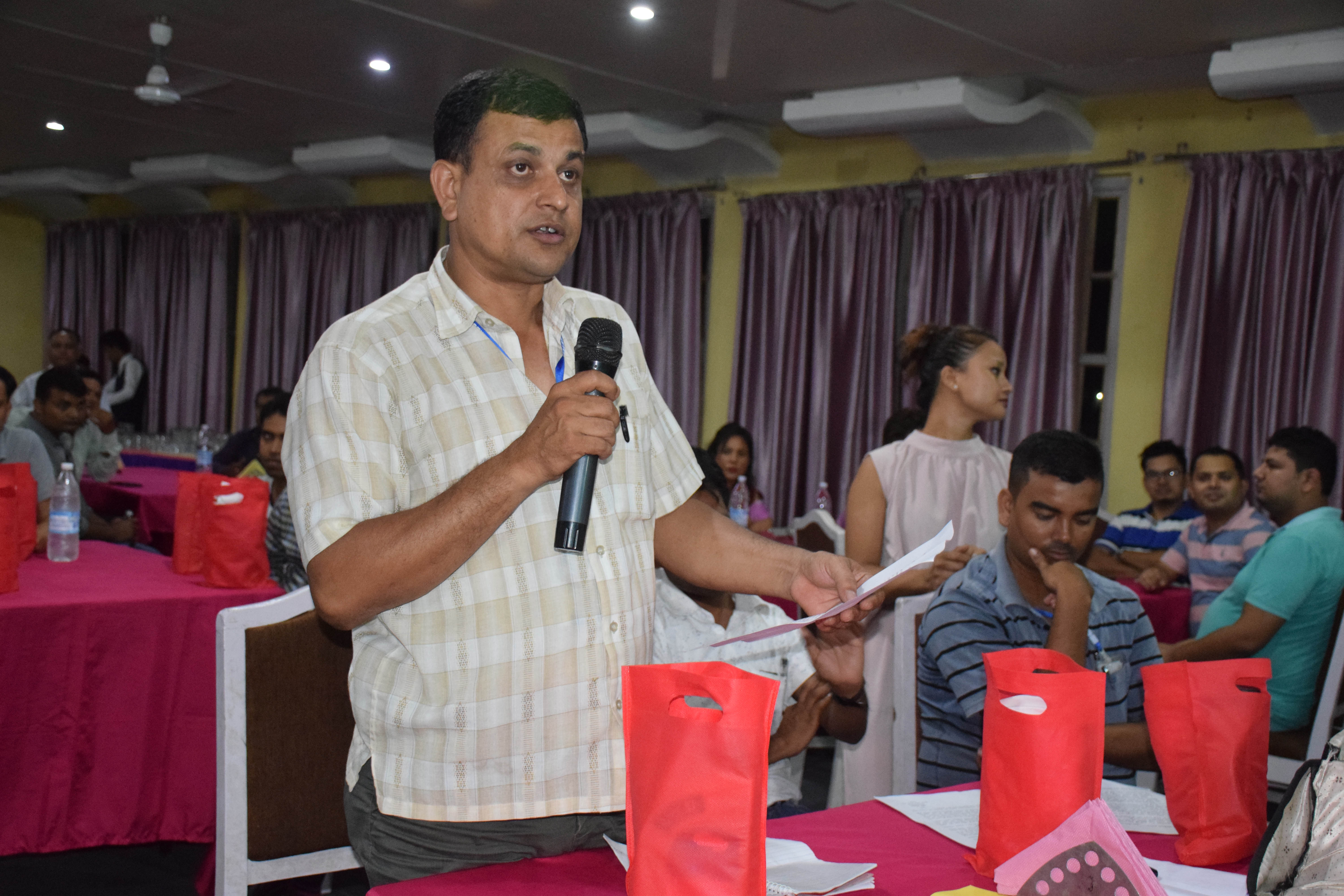 Press interaction with company management team about new products of Royal Lubricants